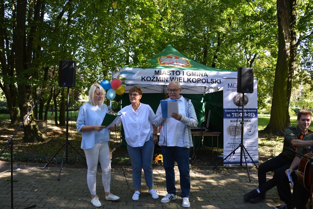 Biesiada seniorów w ramach projektu „Wielkopolskie Telecentrum Opieki”